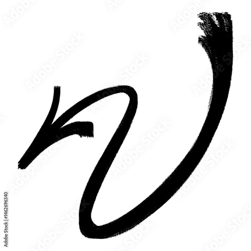 marker tag arrow graffiti style, graphic element