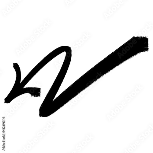 marker tag arrow graffiti style, graphic element