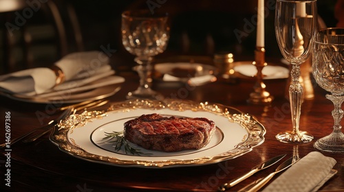 christmas table setting