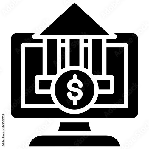 Bank Monitor Icon