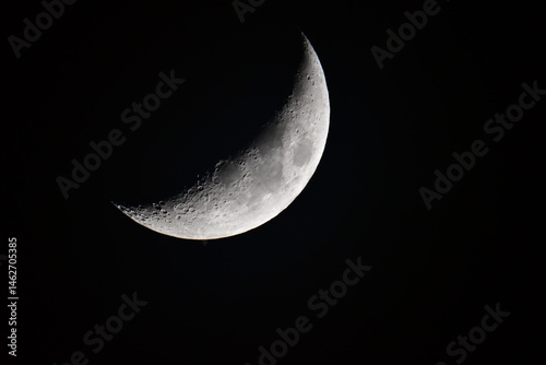 New Moon, Waxing Cresent (21%)