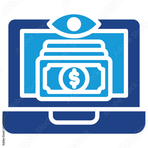 Digital Cash Icon