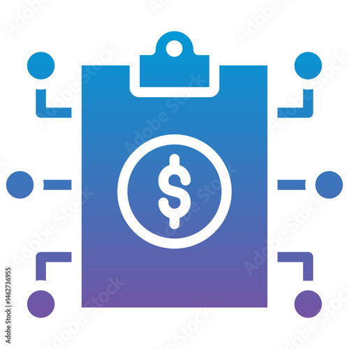 Finance Report Ai Icon