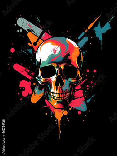 abstract printing design