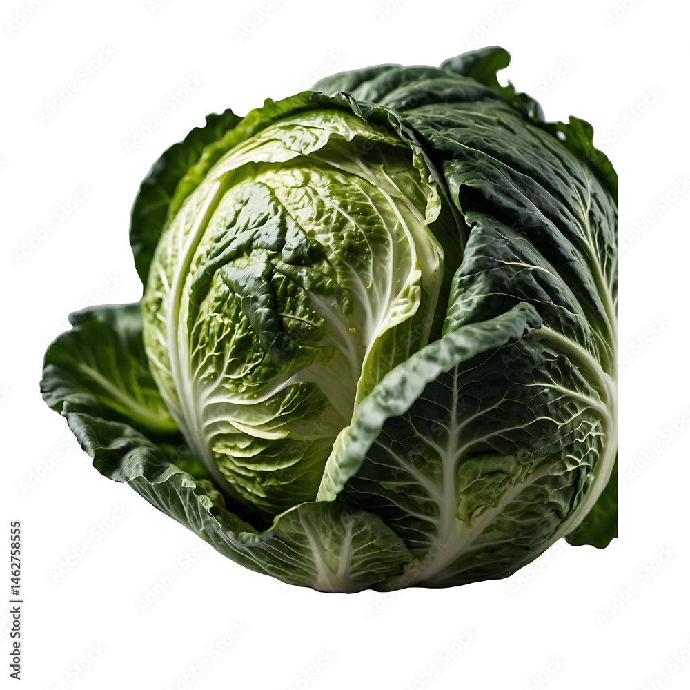 Fototapeta premium cabbage isolated on white background