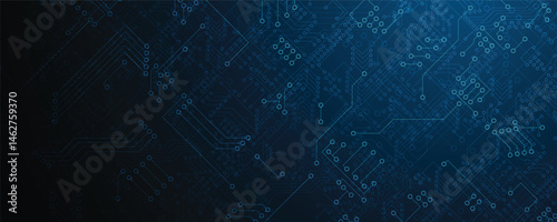 Abstract circuit technology concept background