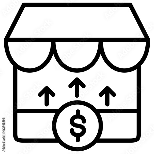 Marketplace Growth Icon