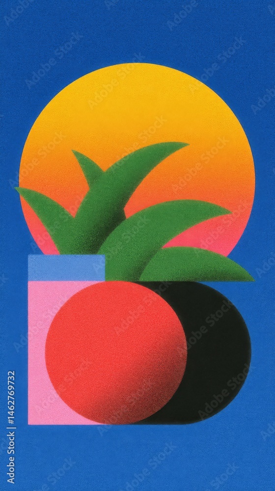 minimalistic juice background with copy space.