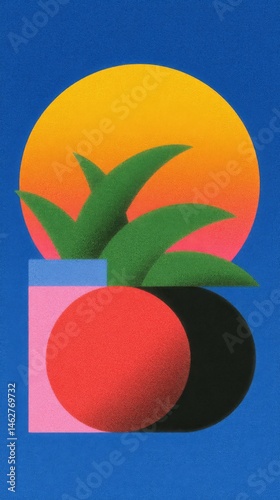 Obraz na płótnie minimalistic juice background with copy space. w salonie