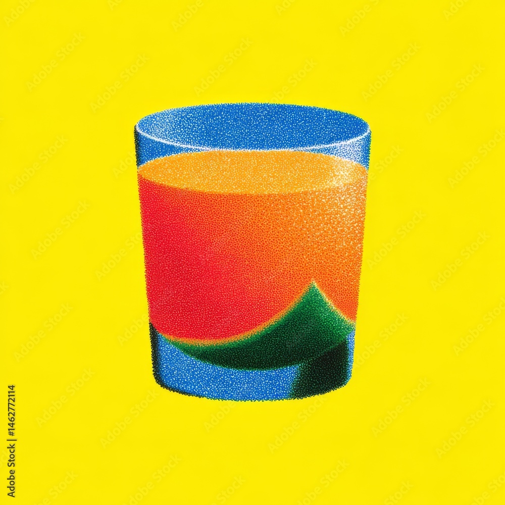 fresh orange juice in a glass with oranges and leaves on a white background with space for text.