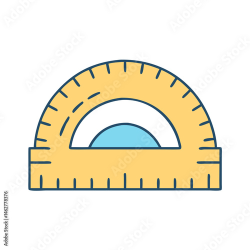 Explore graphic protractor tool for geometry math education and engineering design projects online