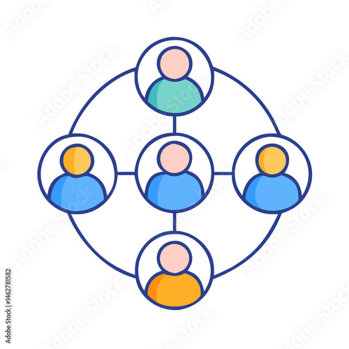 Network connection social media community team collaboration teamwork communication group connection people