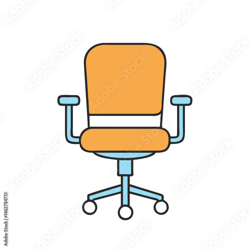 Ergonomic office chair task chair computer chair swivel chair adjustable height comfortable seating