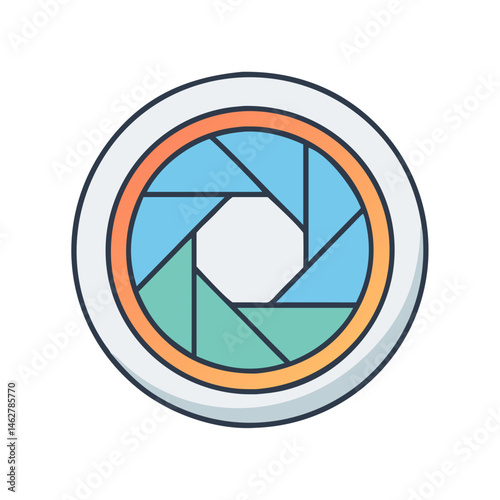 Aperture photography camera lens focus shutter diaphragm iris optical zoom photo equipment design