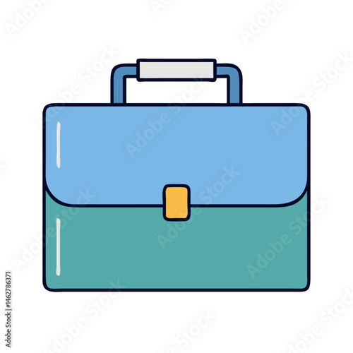 Portfolio briefcase business case document bag leather bag office bag work bag file bag blue bag
