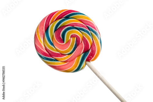 Wallpaper Mural colorful lollipop with swirls isolated on white background PNG Torontodigital.ca