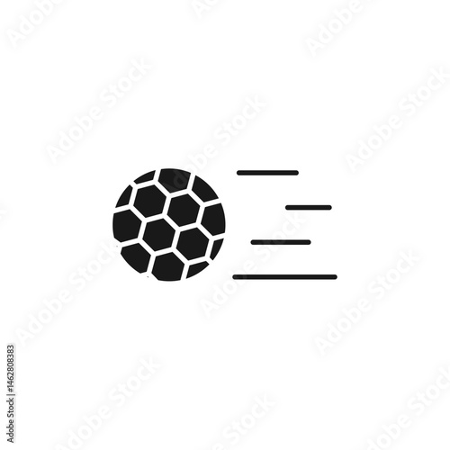 soccer icon. soccer Symbol sign for mobile concept and web design. Vector icon, Logo illustration, Vector graphics