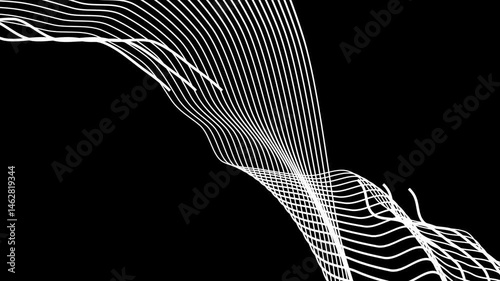 abstract green light rays, dynamic energy flow, vibrant luminous strokes, otherworldly ethereal glow, cinematic lighting cycled 3d animation art video. 4K seamless looping