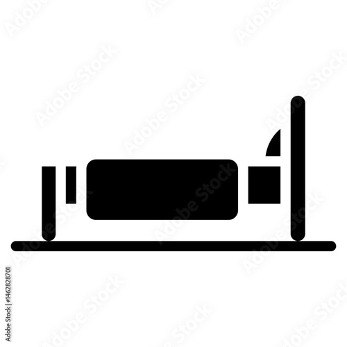 Bold Glyph Bed Icon
