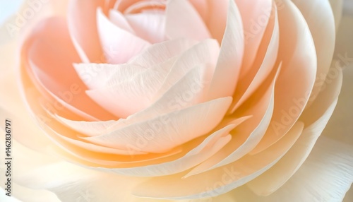 Abstract Ranunculus Cloud Layers Wedding background