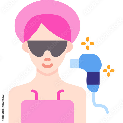 Facial Laser Icon