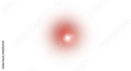 Transparent Glowing Sunlight Effects: Special Lens Flare, Red Light Leak Overlay, Bright Flash, Shiny Stars, and Sunlight Isolated on Transparent Background	
