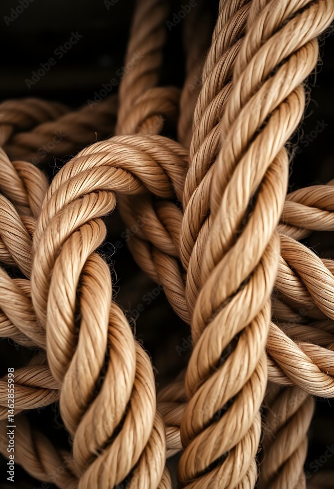 close up of a bunch of rope close up of a bunch of rope