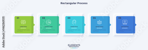 Modern Infographic Vector Banner. Business Illustration