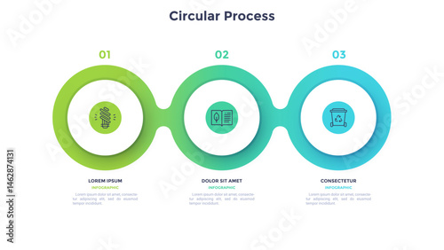Modern Infographic Vector Banner. Business Illustration