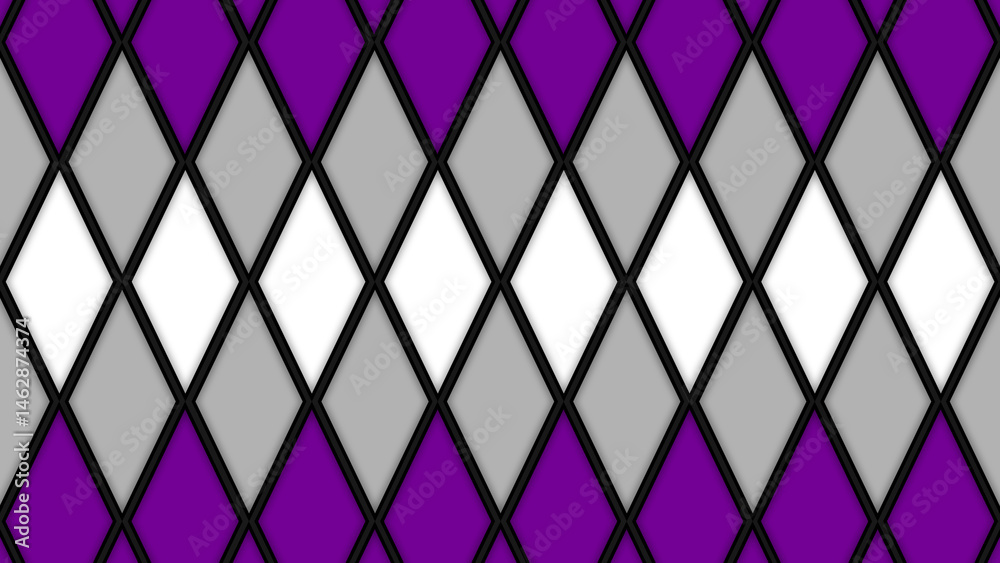 Fototapeta premium Happy Pride Month Graysexual Pride Flag Horizontal Background