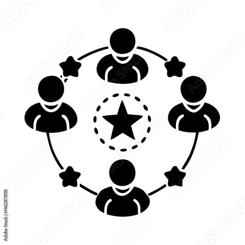 Team collaboration and synergy resulting in excellence and star performance rating