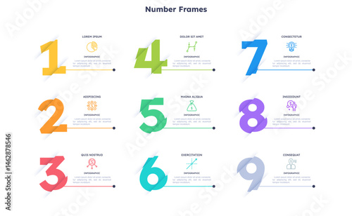 Modern Infographic Vector Banner. Business Illustration