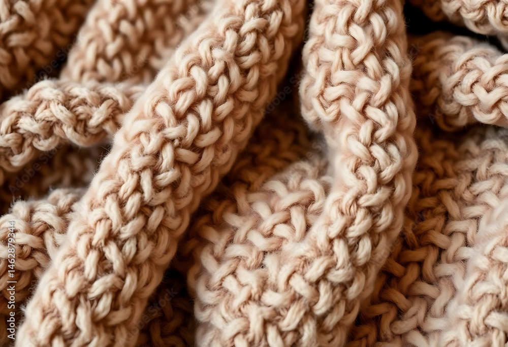 close up of a knitted blanket close up of a knitted blanket