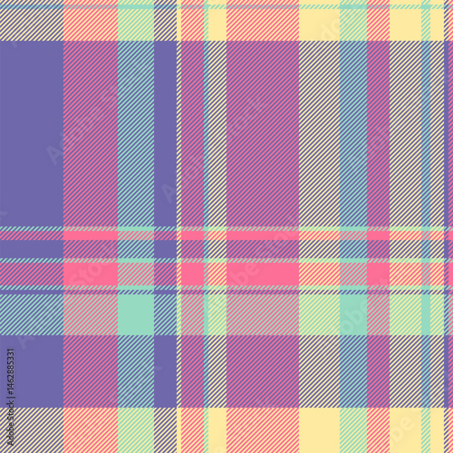 Pastel plaid pattern. Soft, muted colors create a calming and stylish texture perfect for fashion, home decor, or website backgrounds.  This seamless design evokes feelings of comfort and serenity.