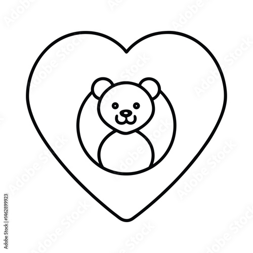 teddy bear with heart