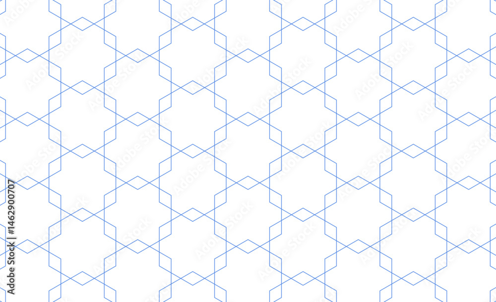 Naklejka premium Seamless geometric pattern design with abstract shapes. Ideal for backgrounds, textiles, packaging, branding, and digital design. Vector format with editable elements.