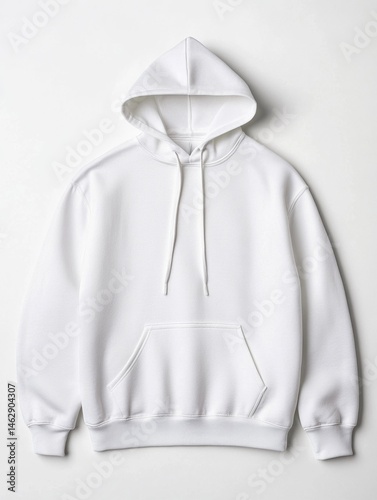 White Striped Hoodie