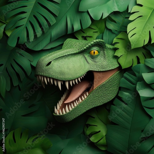 Vintage Museum Replica T-Rex Head