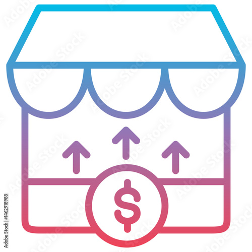 Marketplace Growth Icon
