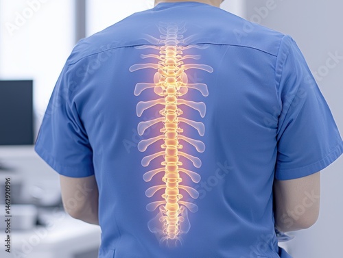 Human spine anatomy