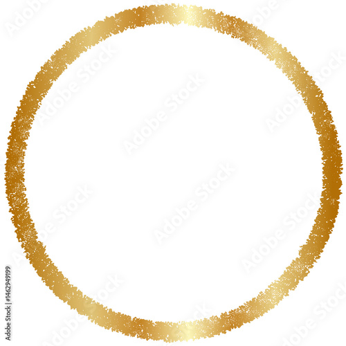 Golden Circle, golden border, golden wedding ornament, luxurious gold circle