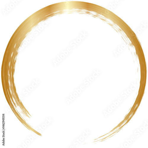 Golden Circle, golden border, golden wedding ornament, luxurious gold circle