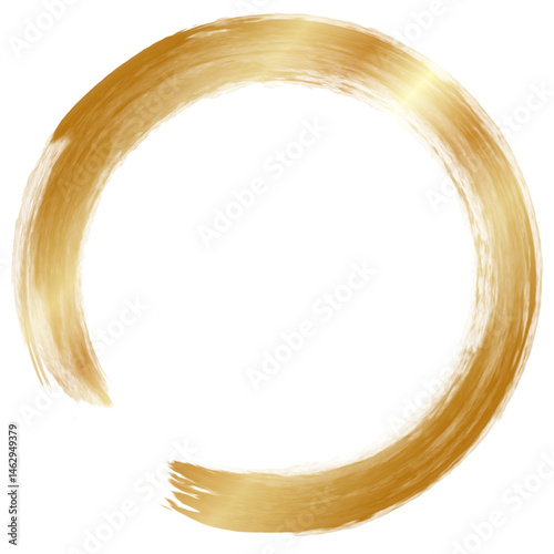 Golden Circle, golden border, golden wedding ornament, luxurious gold circle