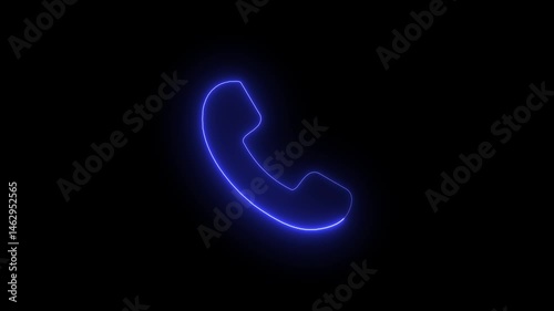 Wallpaper Mural Calling icon concept animation and radio wave background. Incoming call ring icon background Technology phone calling icon animation Torontodigital.ca