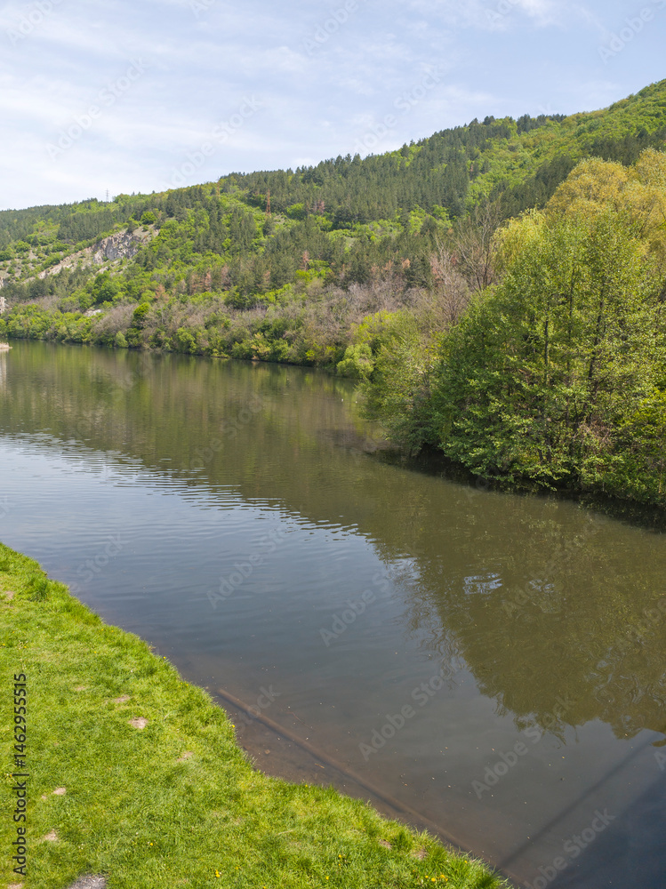 Spring Landscape of Pancharevo lake, Bulgaria