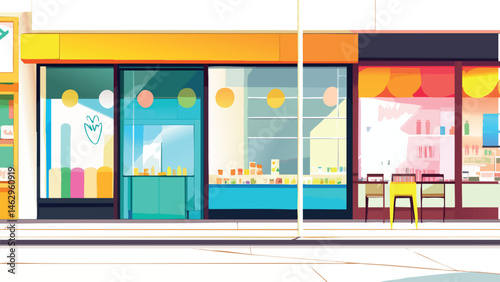 Retail Shop with Bright Signage and Open Entrance.eps