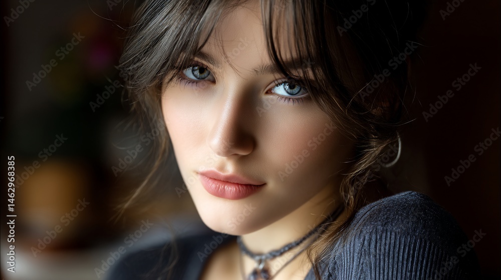 Fototapeta premium Close-up portrait of a woman (1)