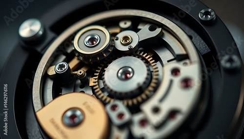 Wallpaper Mural close up of the inside of a watch Torontodigital.ca