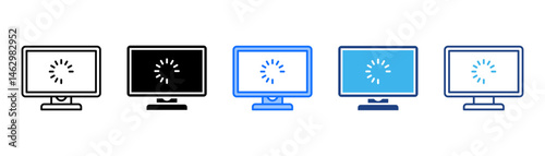 Loading Icon Set With Multiple Style Collection 