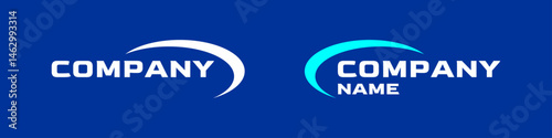 generic circle logo design, editable icon, generic icon for your company
